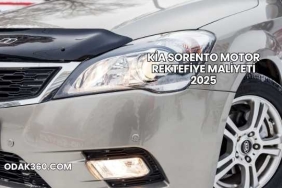 Kia Sorento Motor Rektefiye Maliyeti 2025