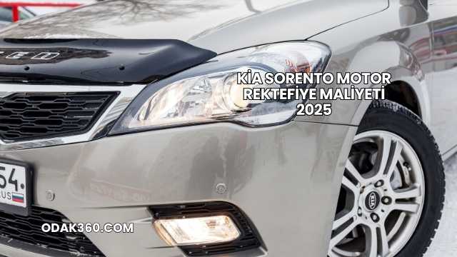 Kia Sorento Motor Rektefiye Maliyeti 2025
