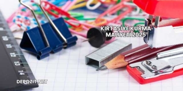 Kırtasiye Kurma Maliyeti 2025