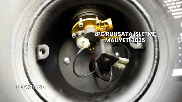 LPG Ruhsata İşletme Maliyeti 2025