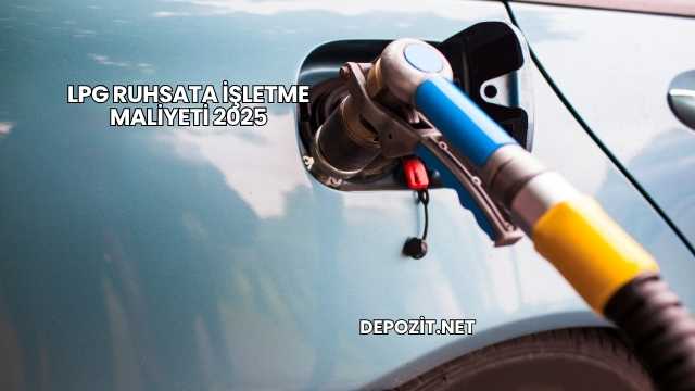 LPG Ruhsata İşletme Maliyeti 2025
