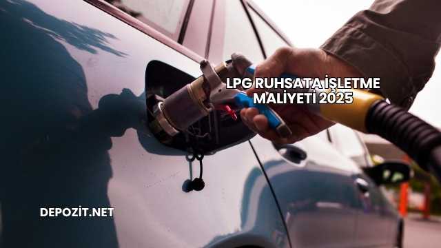 LPG Ruhsata İşletme Maliyeti 2025