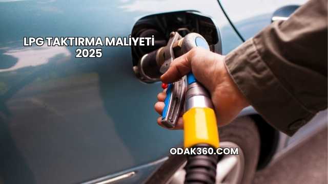 LPG Taktırma Maliyeti 2025