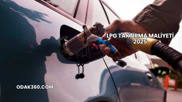 LPG Taktırma Maliyeti 2025