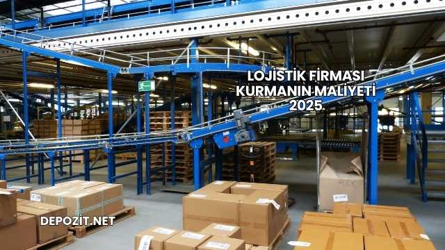 Lojistik Firması Kurmanın Maliyeti 2025