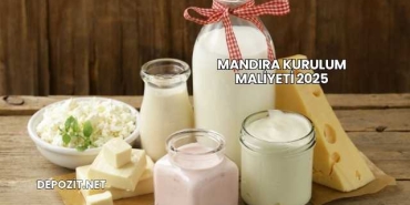 Mandıra Kurulum Maliyeti 2025