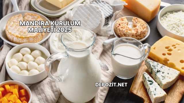 Mandıra Kurulum Maliyeti 2025