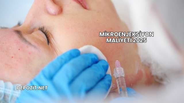 Mikroenjeksiyon Maliyeti 2025