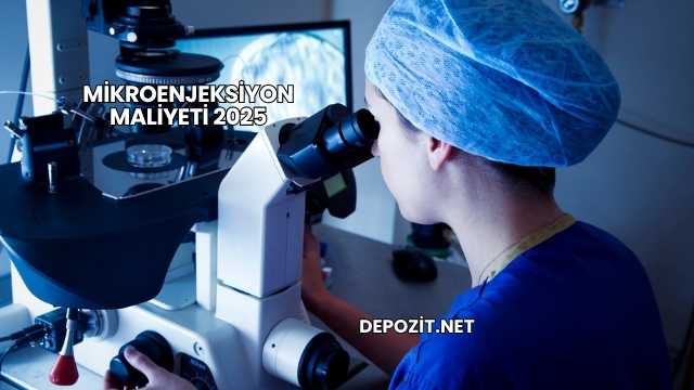Mikroenjeksiyon Maliyeti 2025