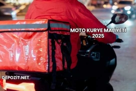 Moto Kurye Maliyeti 2025
