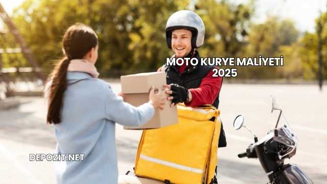 Moto Kurye Maliyeti 2025