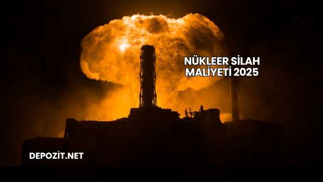 Nükleer Silah Maliyeti 2025