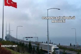 Osmangazi Köprüsü Maliyeti