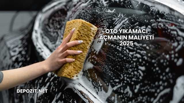 Oto Yıkamacı Açmanın Maliyeti 2025