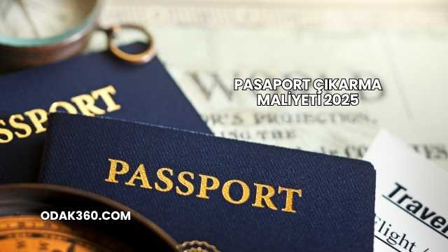 Pasaport Çıkarma Maliyeti 2025