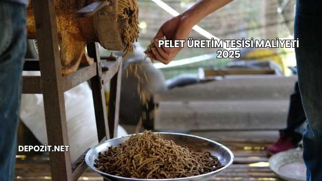 Pelet Üretim Tesisi Maliyeti 2025