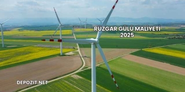 Rüzgar Gülü Maliyeti 2025