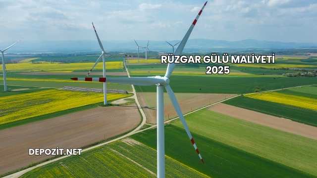 Rüzgar Gülü Maliyeti 2025