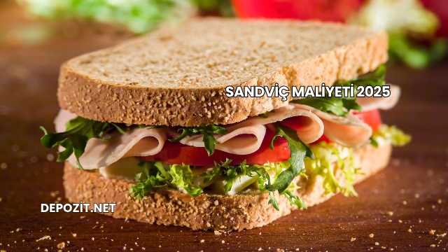 Sandviç Maliyeti 2025