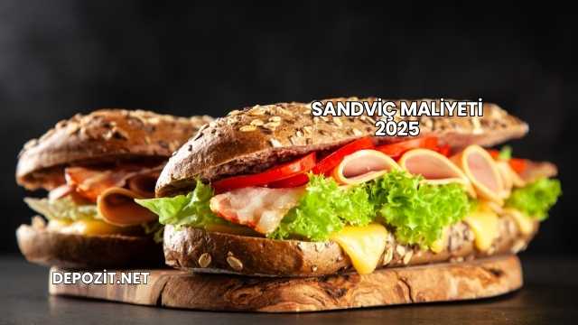 Sandviç Maliyeti 2025