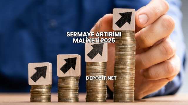 Sermaye Artırımı Maliyeti 2025