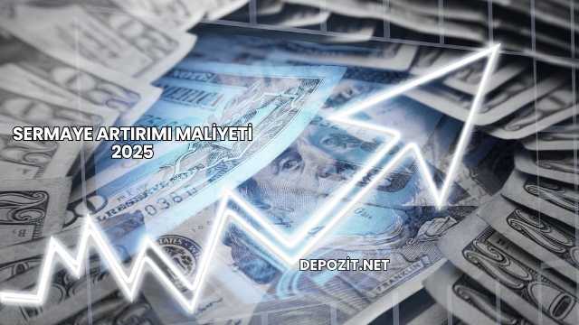 Sermaye Artırımı Maliyeti 2025