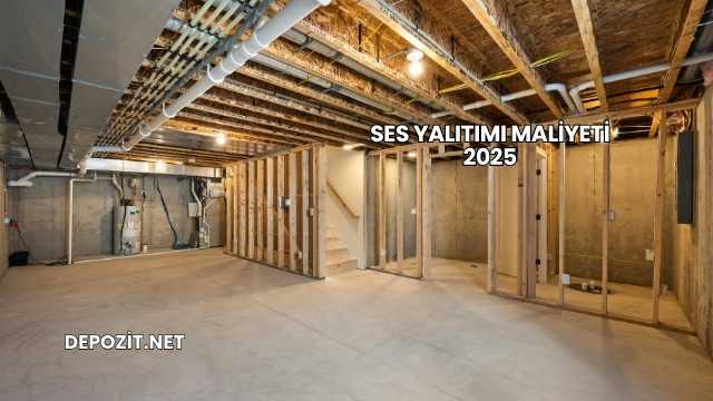 Ses Yalıtımı Maliyeti 2025