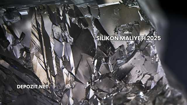 Silikon Maliyeti 2025