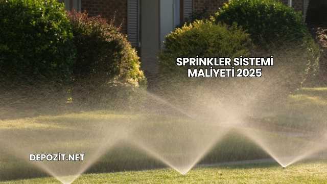 Sprinkler Sistemi Maliyeti 2025