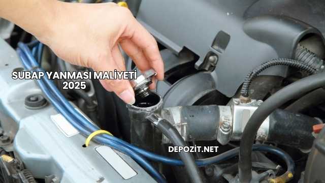 Subap Yanması Maliyeti 2025