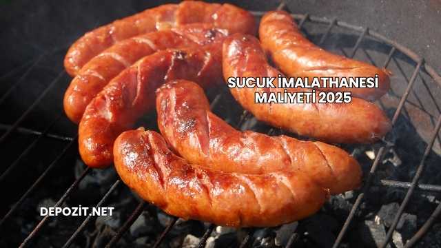 Sucuk İmalathanesi Maliyeti 2025