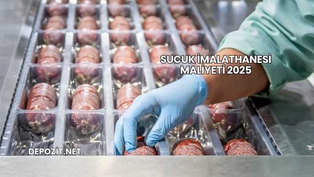 Sucuk İmalathanesi Maliyeti 2025