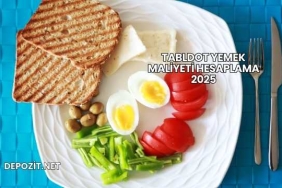 Tabldot Yemek Maliyeti Hesaplama 2025