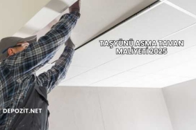 Taşyünü Asma Tavan Maliyeti 2025