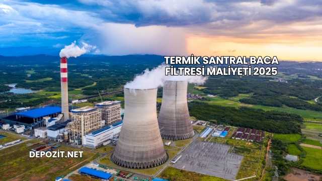 Termik Santral Baca Filtresi Maliyeti 2025