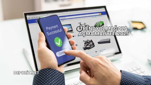 Trendyol Mağaza Açma Maliyeti 2025