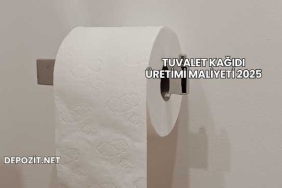 Tuvalet Kağıdı Üretimi Maliyeti 2025