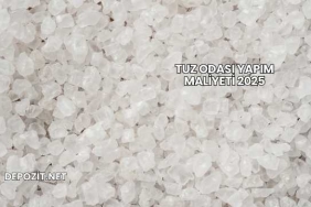 Tuz Odası Yapım Maliyeti 2025