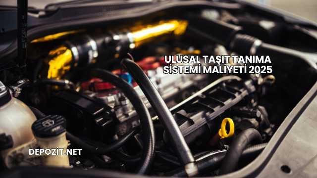 Ulusal Taşıt Tanıma Sistemi Maliyeti 2025