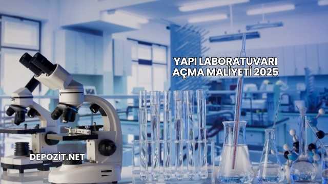 Yapı Laboratuvarı Açma Maliyeti 2025