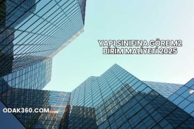 Yapı Sınıfına Göre m2 Birim Maliyeti 2025