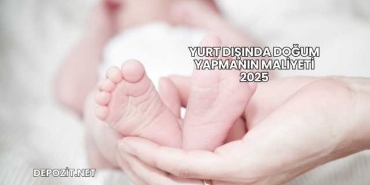 Yurt Dışında Doğum Yapmanın Maliyeti 2025