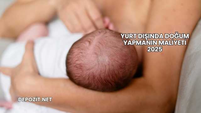 Yurt Dışında Doğum Yapmanın Maliyeti 2025