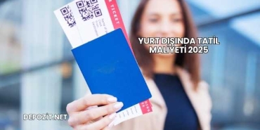 Yurt Dışında Tatil Maliyeti 2025