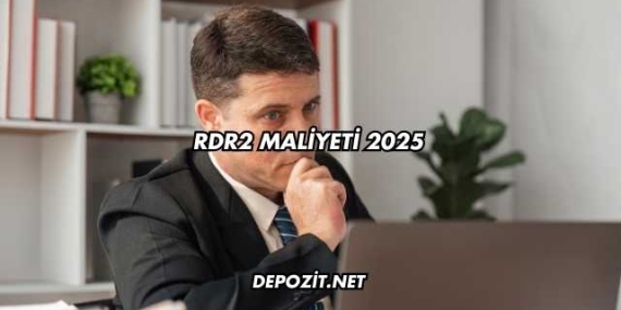 RDR2 Maliyeti 2025